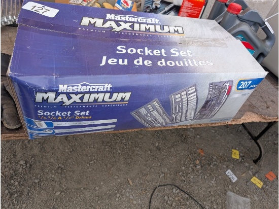 New Mastercraft Maximum Socket Set