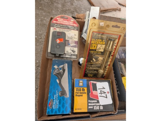 New Trailer Hitch, Lock, Hand Plane, Etc.