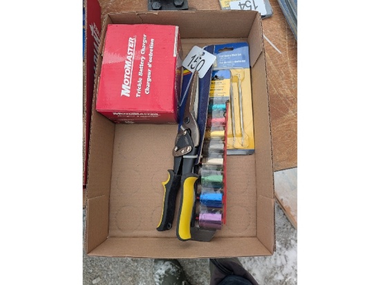 New Trickle Charger, Tin Snips, Etc.