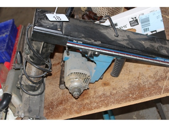 Radial Arm Saw, Etc.
