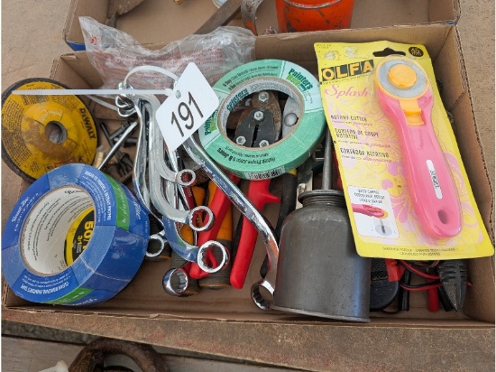 Box of Assorted Tools