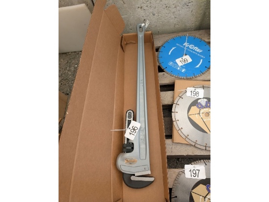 Ridgid 36" Aluminum Pipe Wrench - New