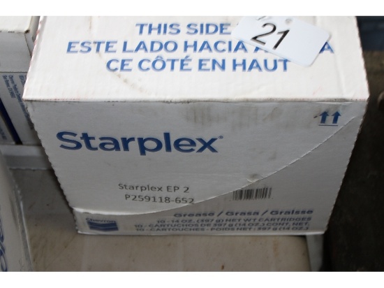 Case of Starplex EP2 Grease