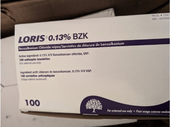 2 Boxes of Antiseptic Wipes
