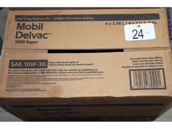 Case of Mobil Delvac 1300 SAE 10W30 Oil
