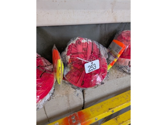 2 New Hard Hats & Sun Shade