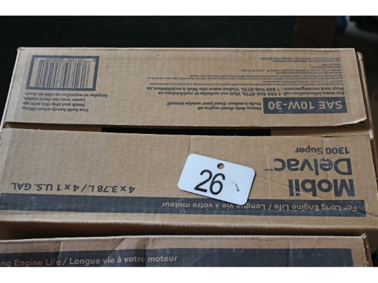 Case of Mobil Delvac 1300 SAE 10W30 Oil