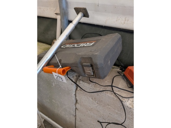 Ridgid Chargers, Case & Drill
