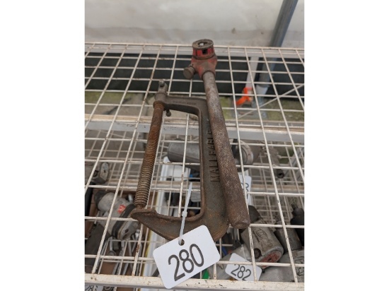 C Clamp & Pipe Threader