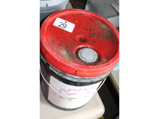 Pail of Commercial Oil