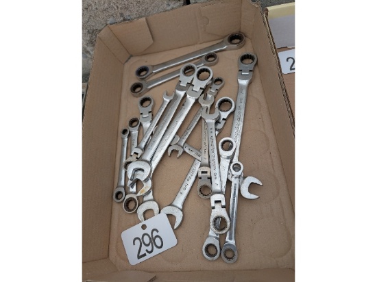 Box of Ratchet Wrenches