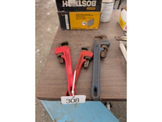 3 Pipe Wrenches