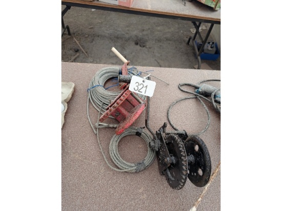 Hand Winches & Cables