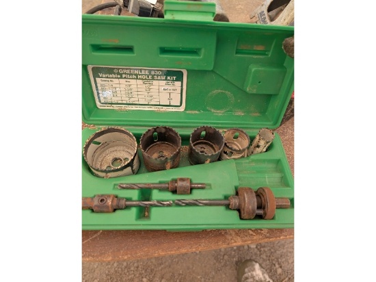 Greenlee Hole Saw Set