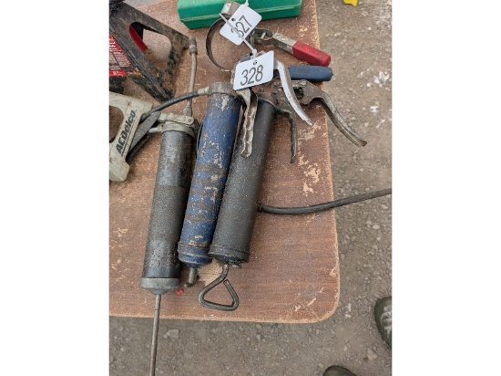 3 Grease Guns