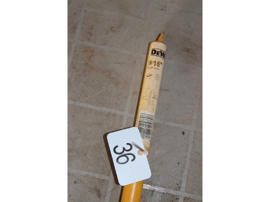 New Dewalt 9/16" Rotary Hammer Drill Bit