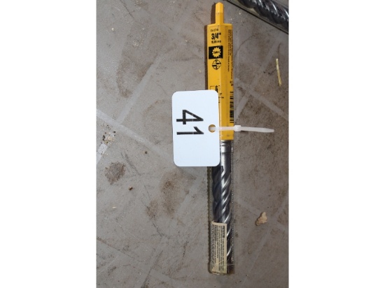 New Dewalt 3/4" Rock Carbide Bit