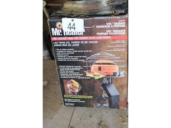 New Mr. Heater Tank Top Heater