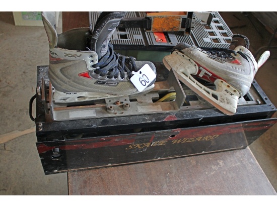 Skate Wizard Skate Sharpener & Skates - Works