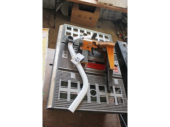 Table Saw & Air Nailer