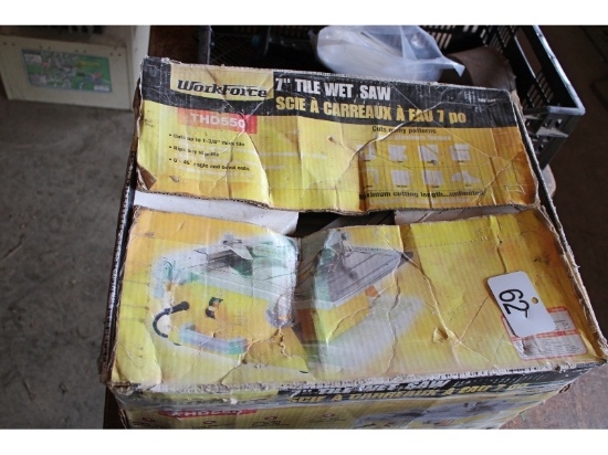 Work Force 7" Tile Saw