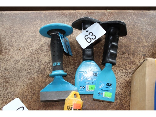 3 New Stone Chisels
