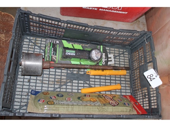 Core Bit, Flashlight, Etc.