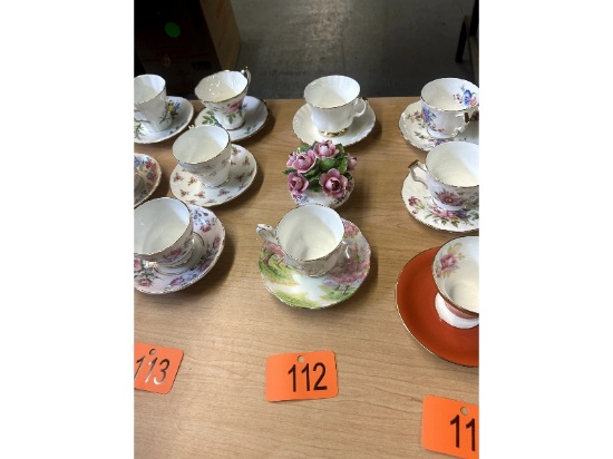Row of Royal Albert
