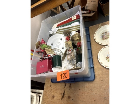 Box of Christmas Decor