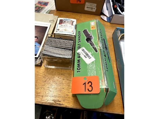 Air Sander & Hockey Cards