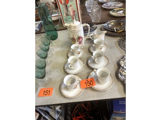 Row of Glassware