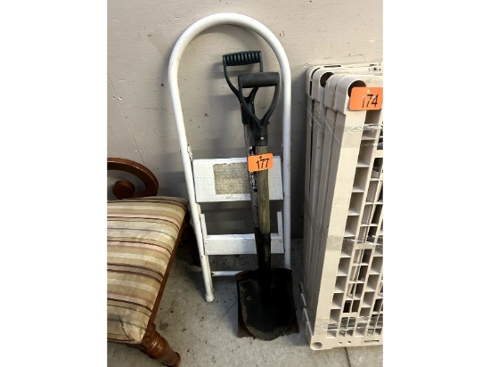 Shovels & Step Stool