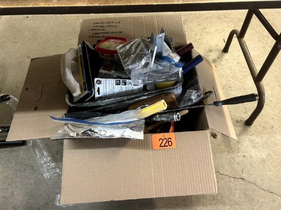 Box of Drywall Tools