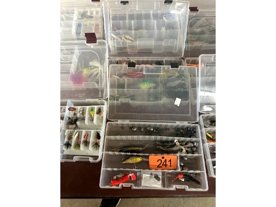Row of Fishing Tackle