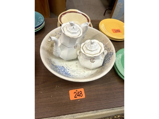 Row of Glassware