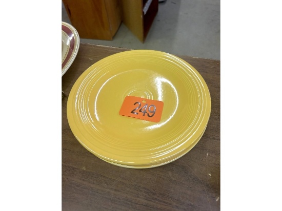 3 Fiesta Plates - 10"