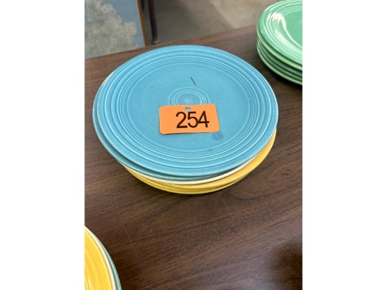 6 Fiesta Plates - 9.5"