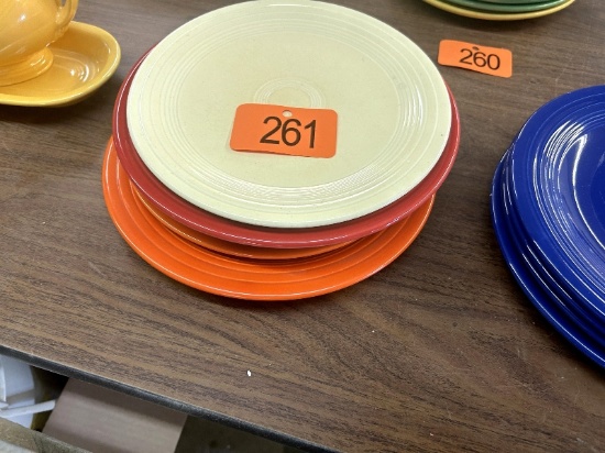 6 Fiesta Plates