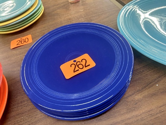 4 Fiesta Plates - 10"