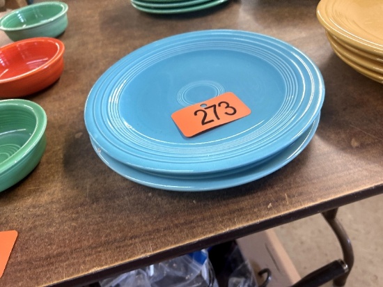 2 Fiesta Plates 10"
