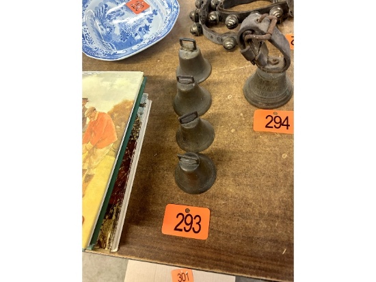 4 Brass Bells