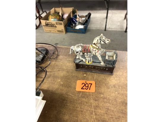 Trick Pony Piggy Bank