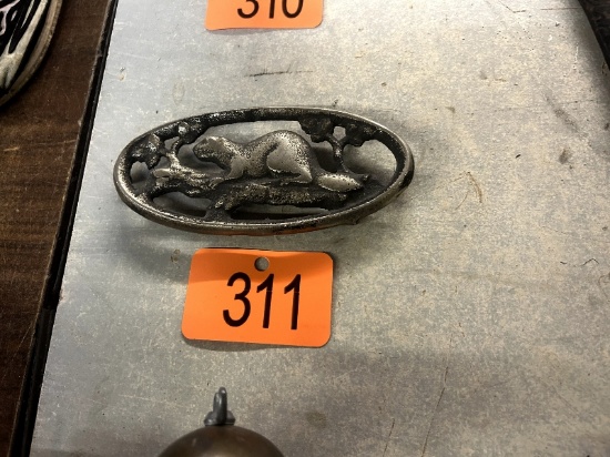 Beaver Stove Top Piece