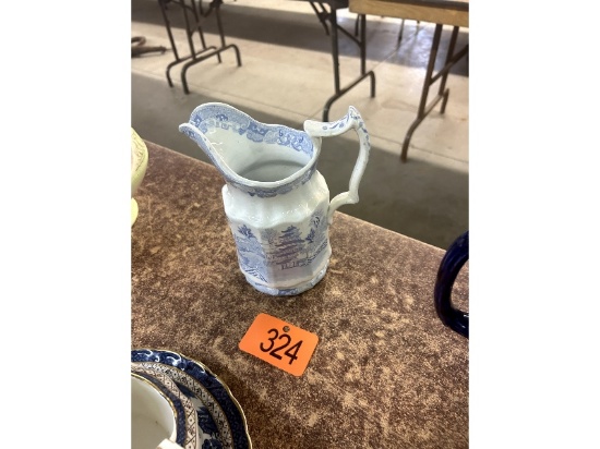 Blue Willow Pitcher