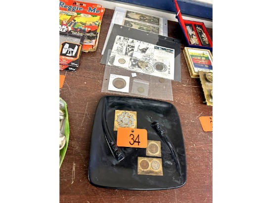 Ashtray & Currency