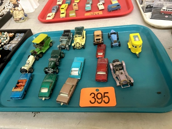 Tray of Lesney Toy Cars