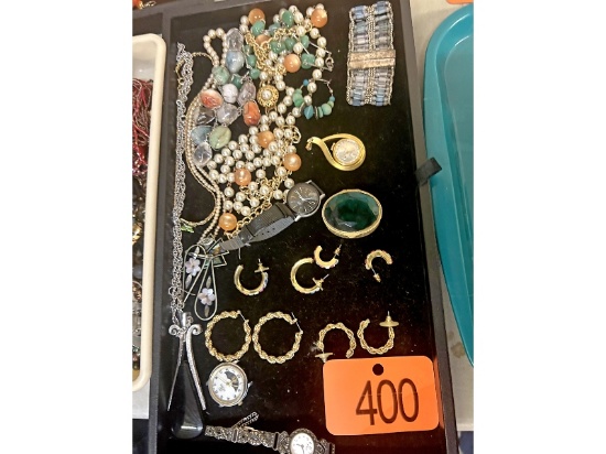 Tray of Jewelry
