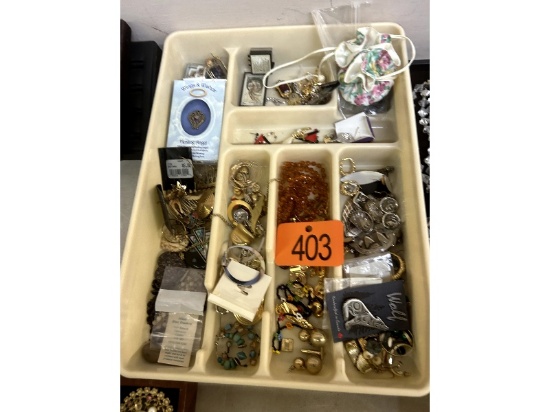 Tray of Jewelry