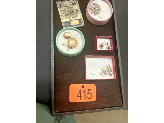 Tray of Sterling Silver