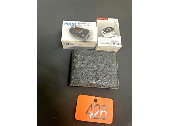 Oximeters & Micheal Kors Wallet